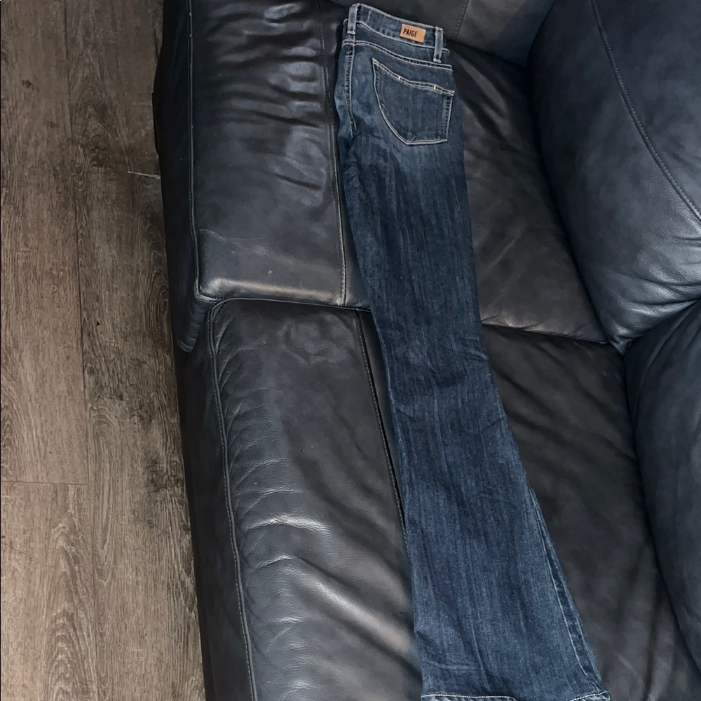 PAIGE Women’s Dark Blue Slim Jeans